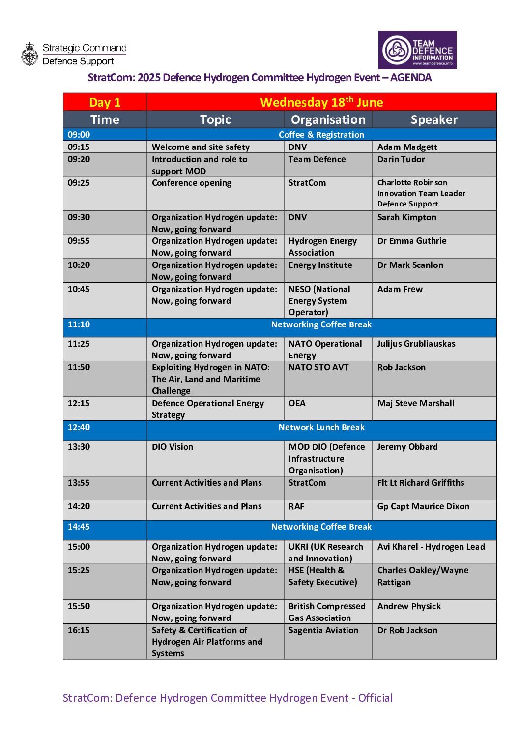 20250618 MOD Hydrogen Event Agenda – June 2025