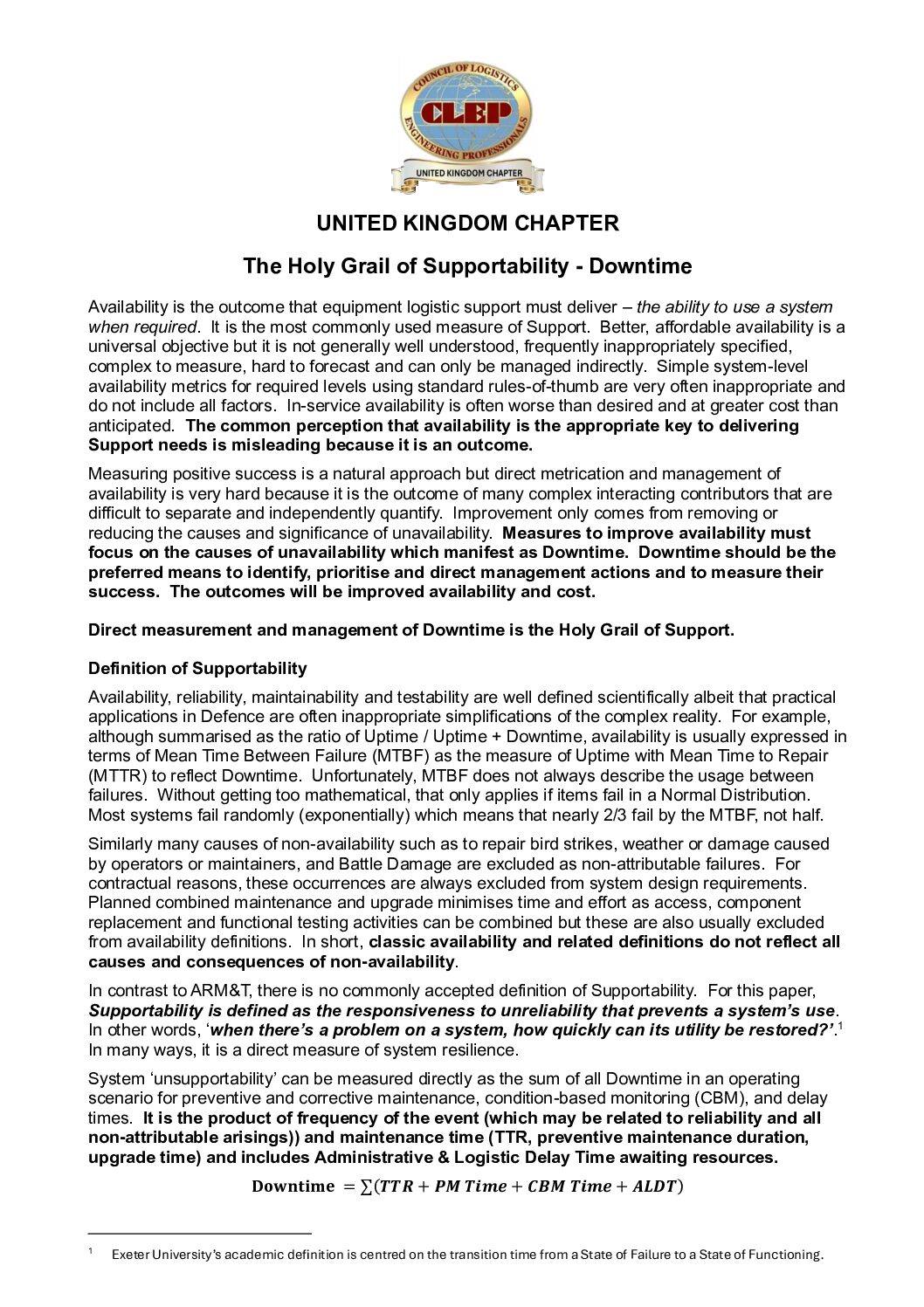 202504-The Holy Grail of Supportability – Downtime