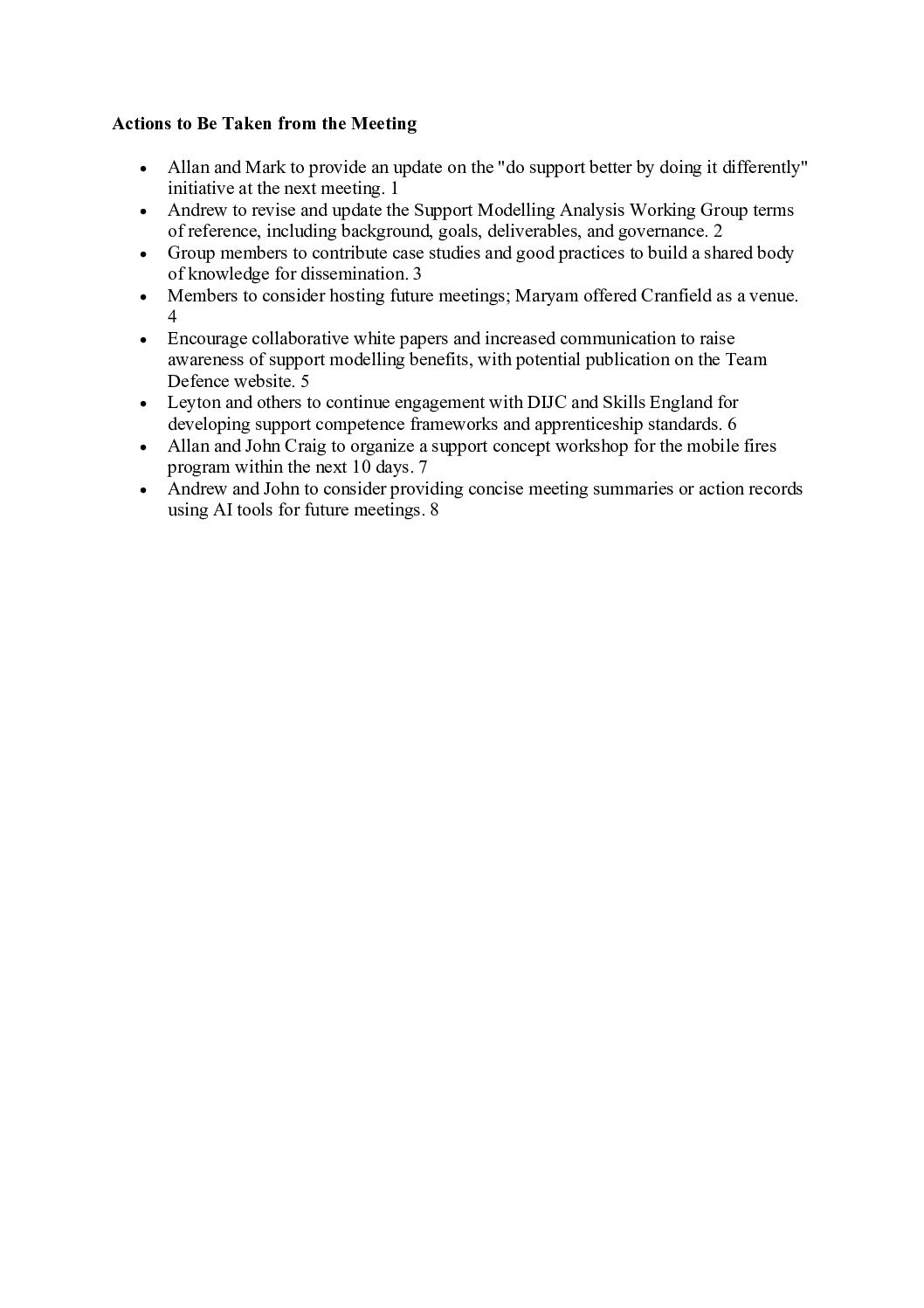 20251202-Actions From Meeting-December 2025