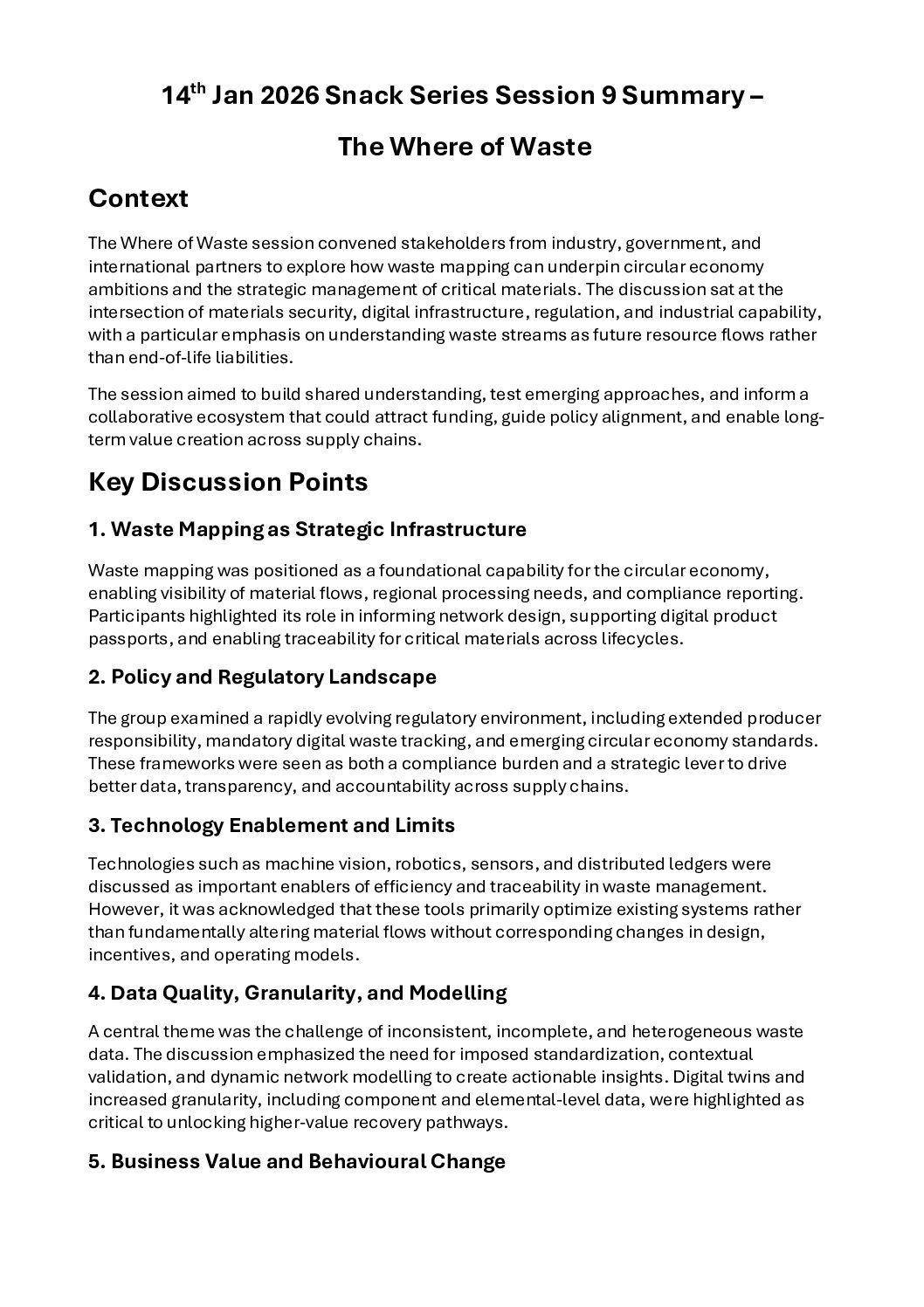 20260114-Snack Series Session 9 Summary