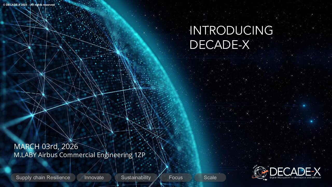 20260312-Standards Coordination DECADE-X Introduction March 2026