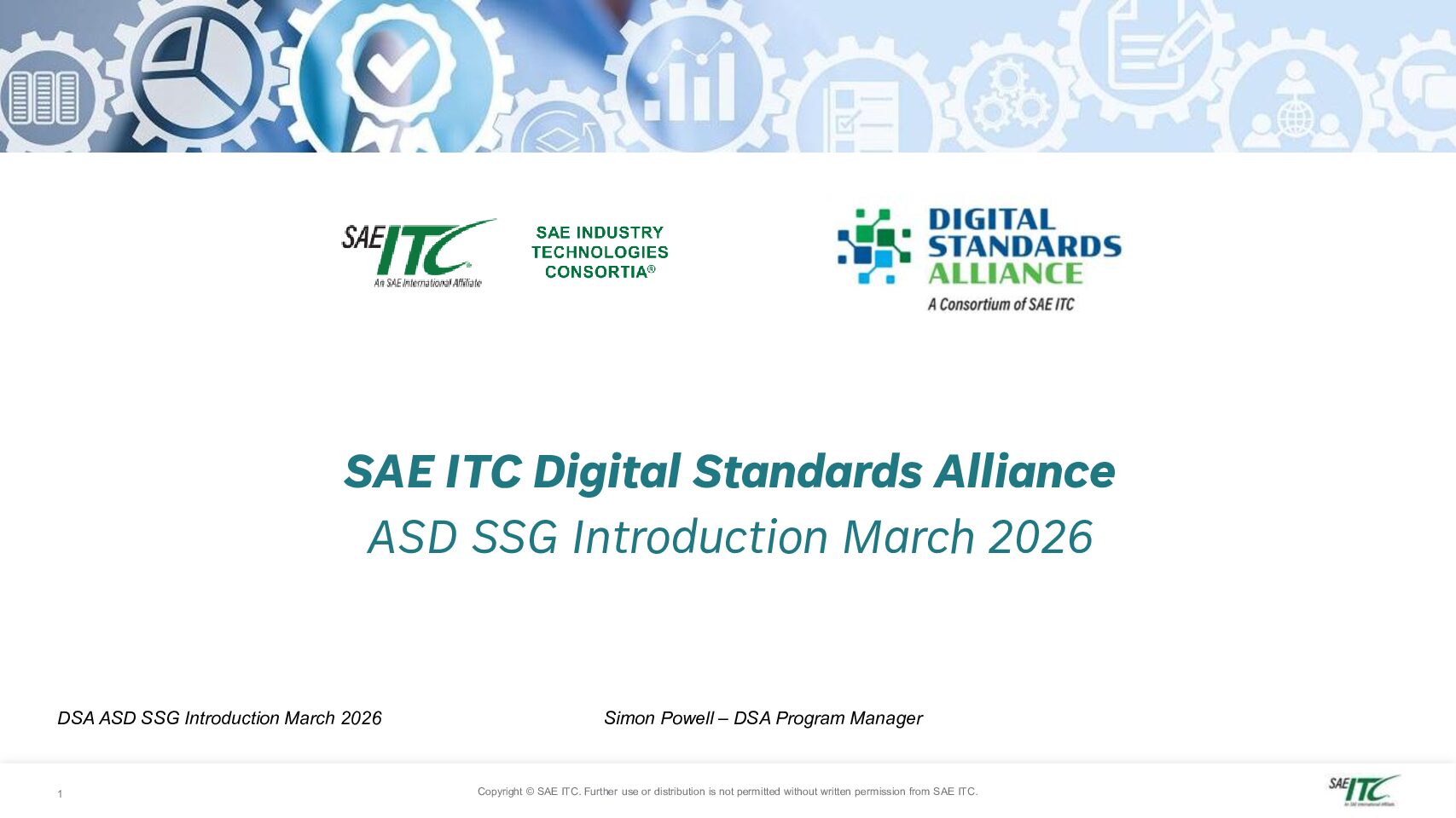 20260312-Standards Coordination DSA Intro ADS March 2026