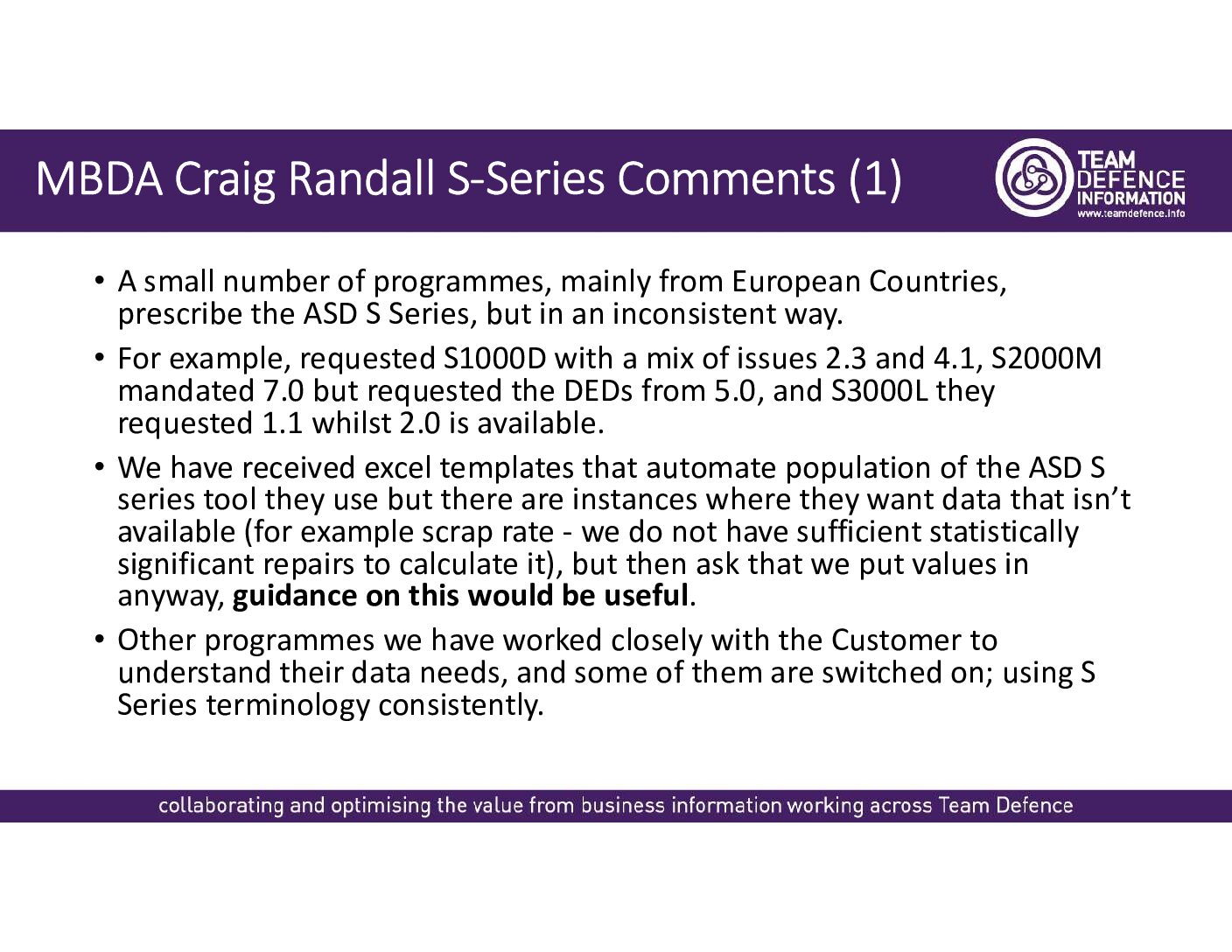20260430-Standards Coordinations MBDA-S-Series Comments April 2026