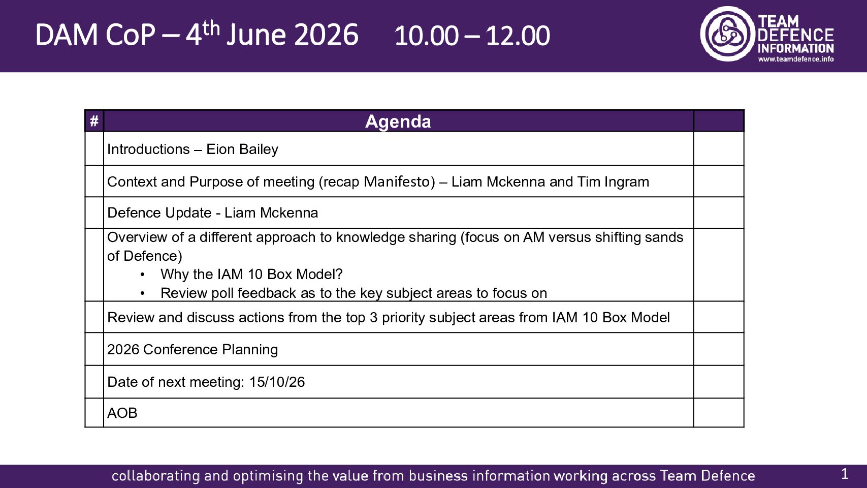 20260520-DAM CoP Agenda June 2026